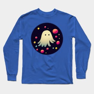 Spooky cute ghost Long Sleeve T-Shirt